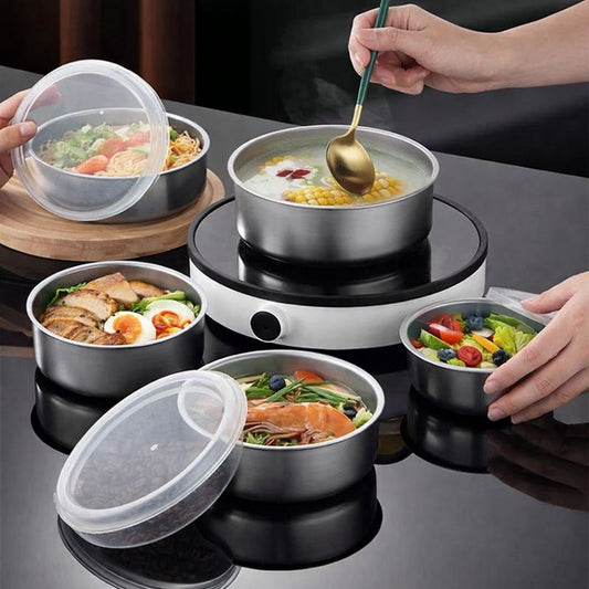 High Quality Stainless Steel Container Set of 5 Pieces