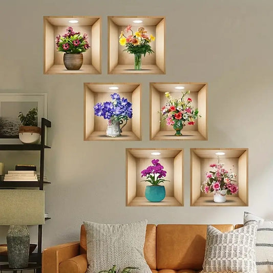 Hyper Relistic 3D Wall Sticker 3Pieces