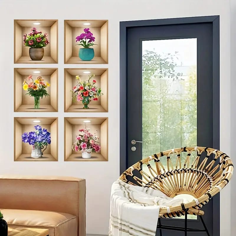 Hyper Relistic 3D Wall Sticker 3Pieces